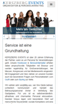 Mobile Screenshot of kerszbergevents.de